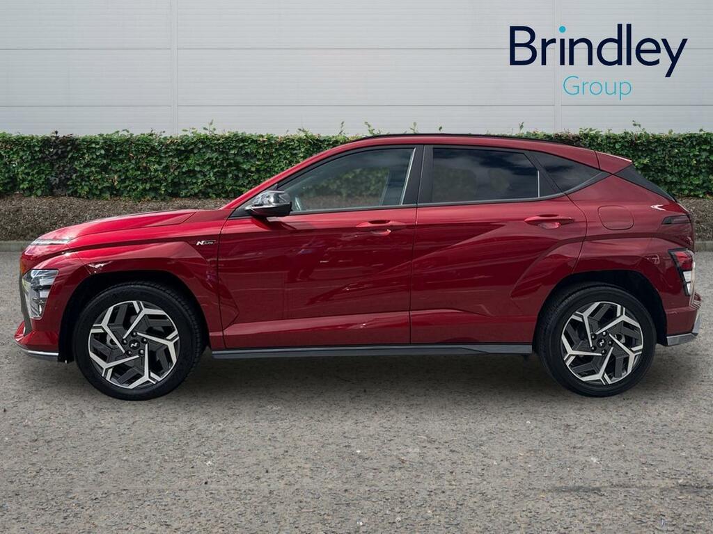 Hyundai Kona 1.6 H-gdi N Line Suv Hybrid Dct Euro 6 FP24JBO Red #5