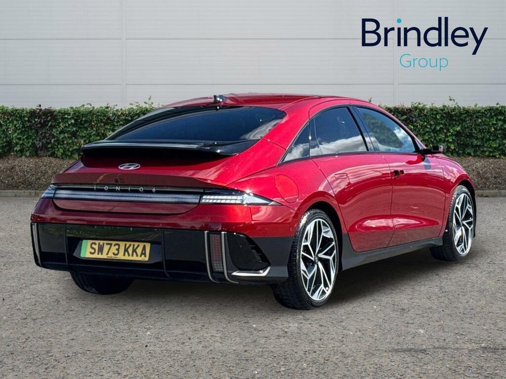 Hyundai Ioniq 6 77.4Kwh Ultimate Saloon 228 Ps Red #4