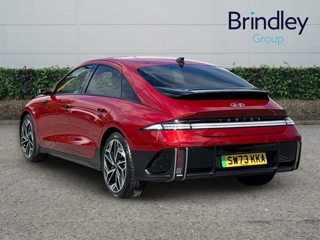 Hyundai Ioniq 6 77.4Kwh Ultimate Saloon 228 Ps Red #3