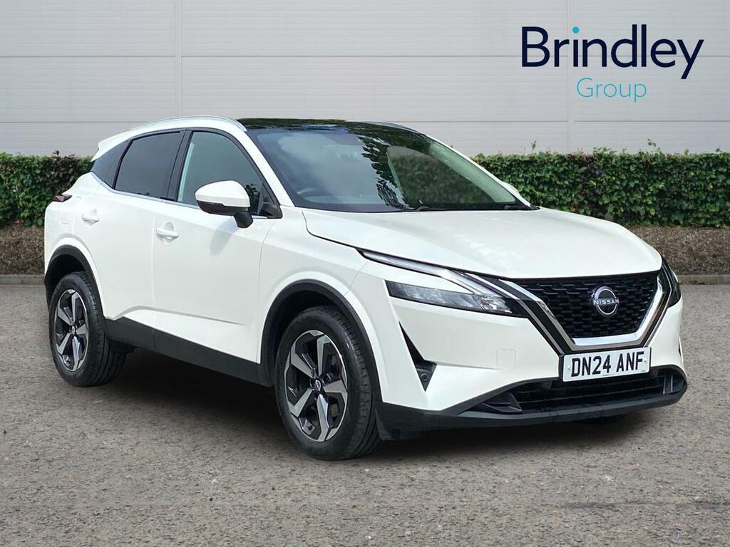 Nissan Qashqai 1.3 Dig-t Mhev N-connecta Suv Hybrid Xt DN24ANF White