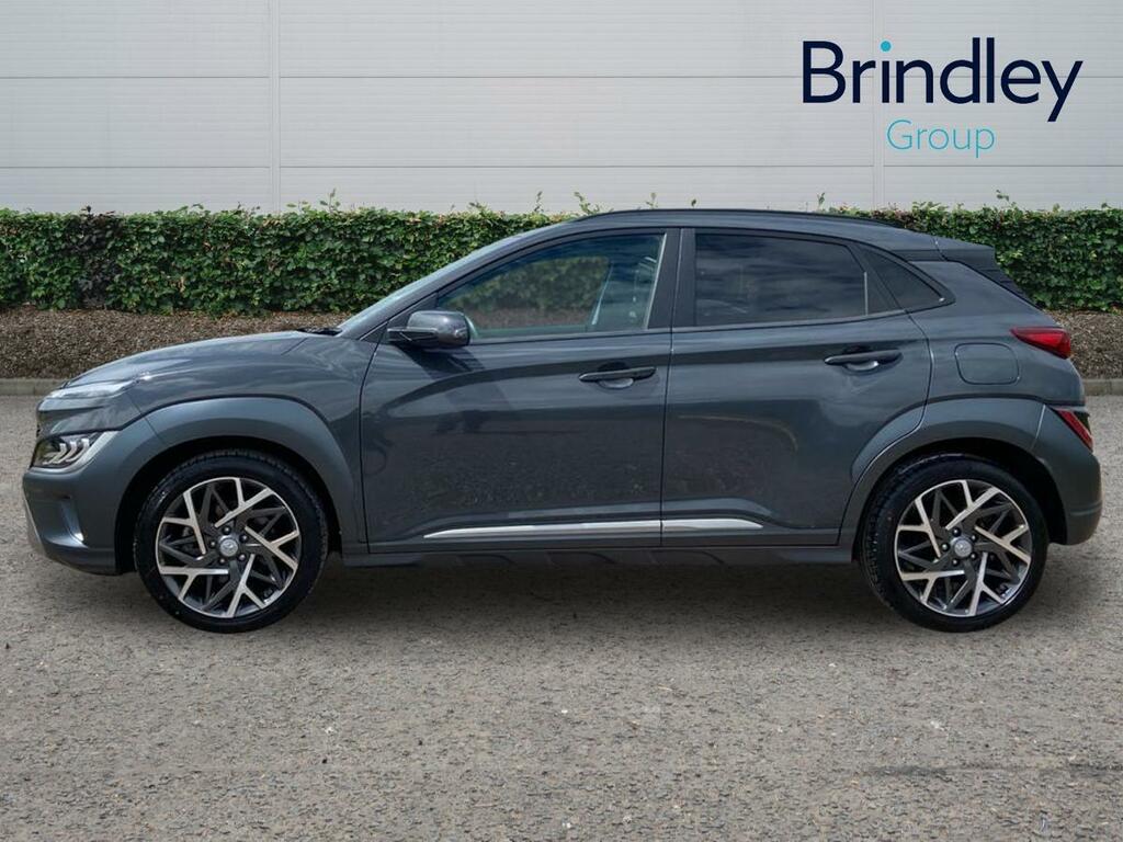Hyundai Kona 1.6 H-gdi Ultimate Suv Hybrid Dct Euro Grey #5