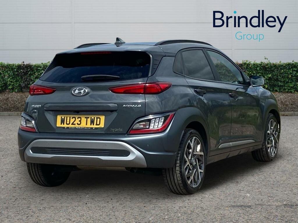 Hyundai Kona 1.6 H-gdi Ultimate Suv Hybrid Dct Euro Grey #4