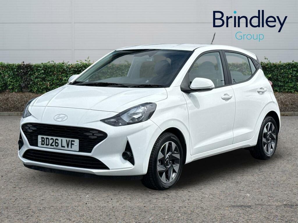 Hyundai I10 1.0 Advance Hatchback Euro 6 S White #2