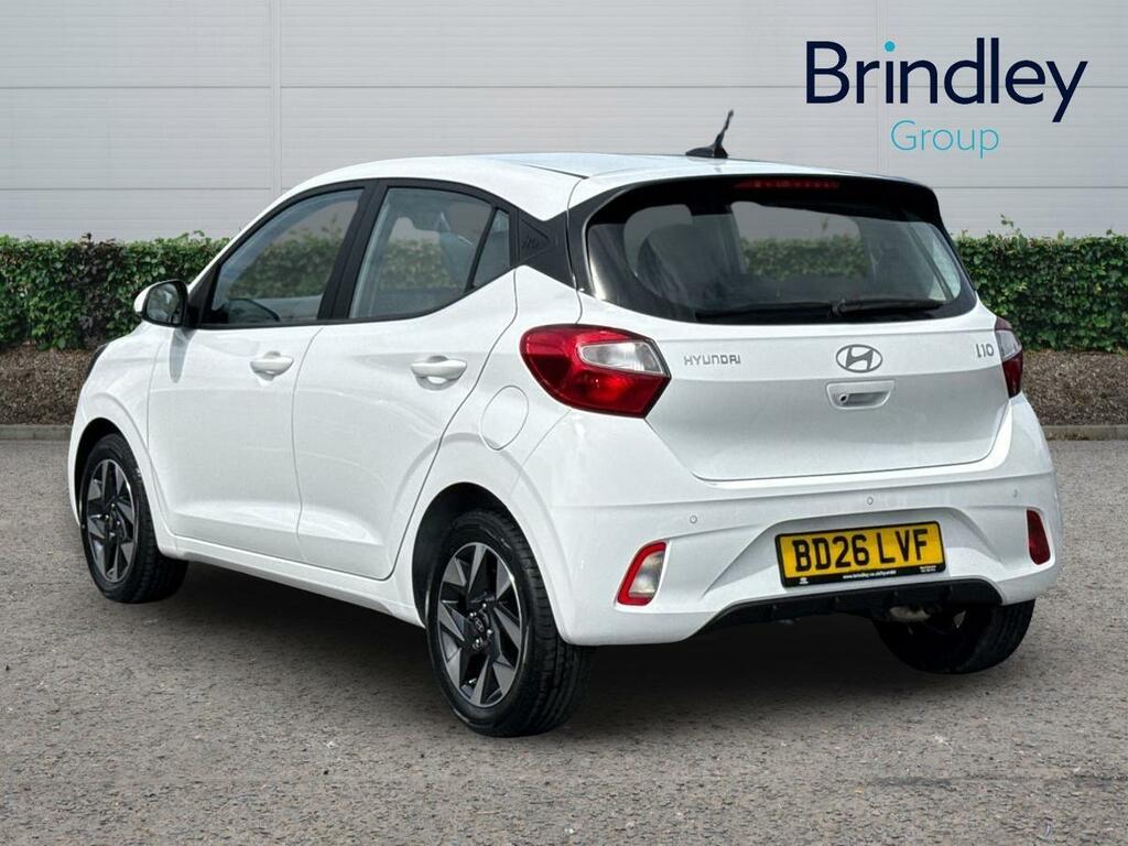 Hyundai I10 1.0 Advance Hatchback Euro 6 S White #3