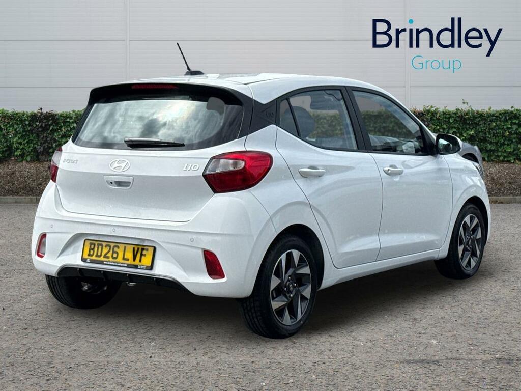 Hyundai I10 1.0 Advance Hatchback Euro 6 S White #4