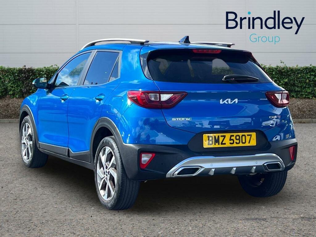 Kia Stonic Gt Line Blue #3