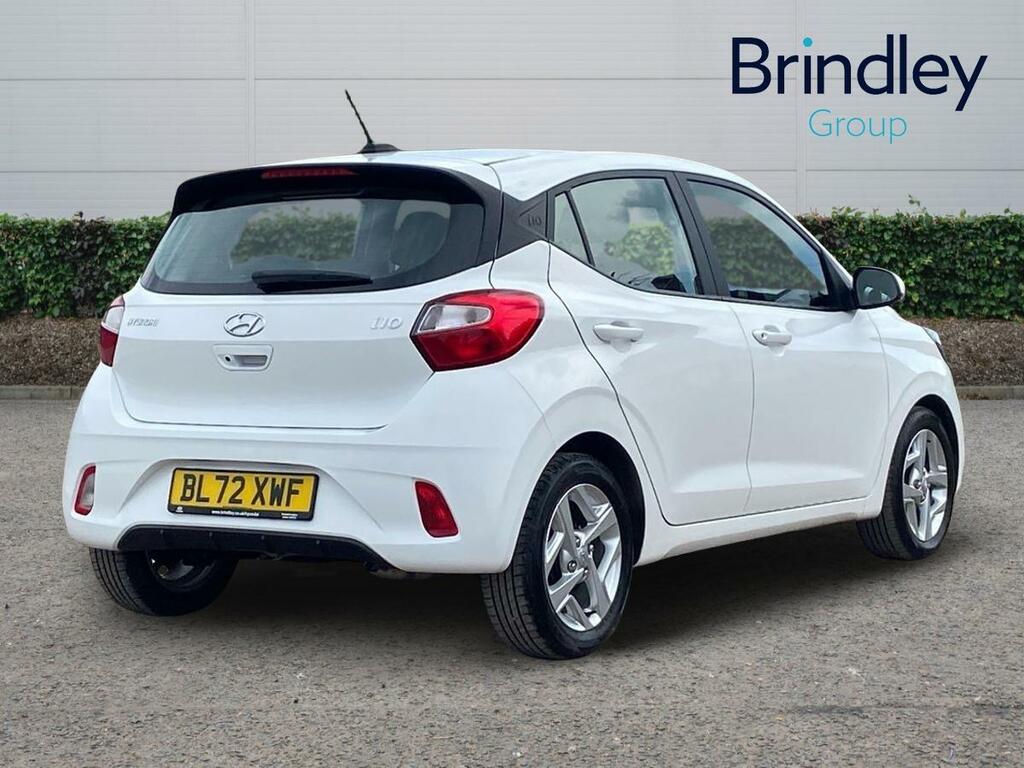 Hyundai I10 1.0 Se Connect Hatchback Euro 6 White #5