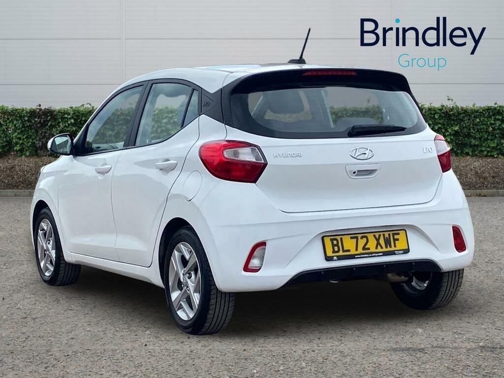 Hyundai I10 1.0 Se Connect Hatchback Euro 6 White #4