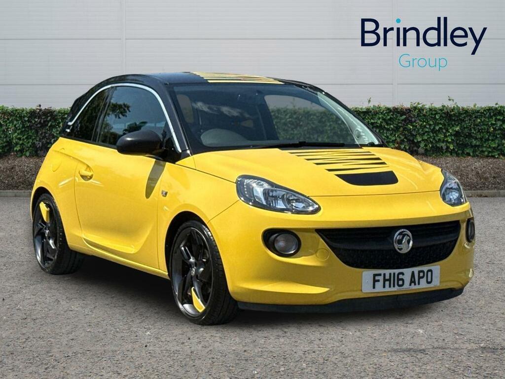 Vauxhall Adam 1.2I Slam Hatchback Euro 6 70 P Yellow