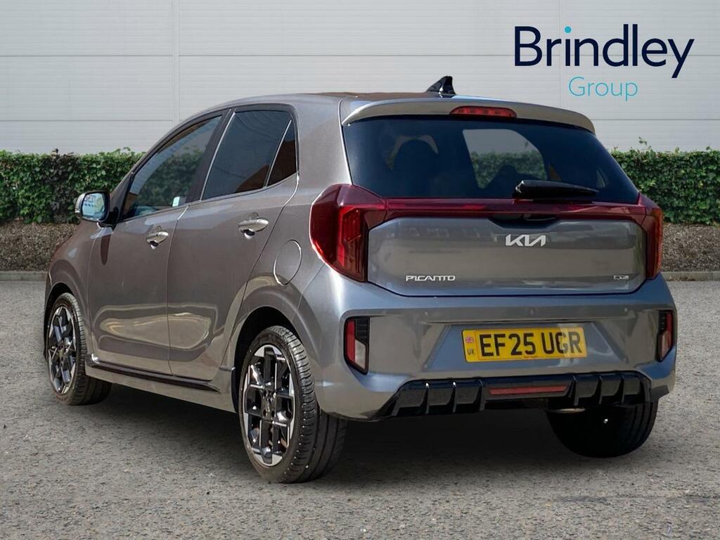 Kia Picanto 1.2 Gt-line S Hatchback Amt Euro 6 Ss EF25UGR Grey #4