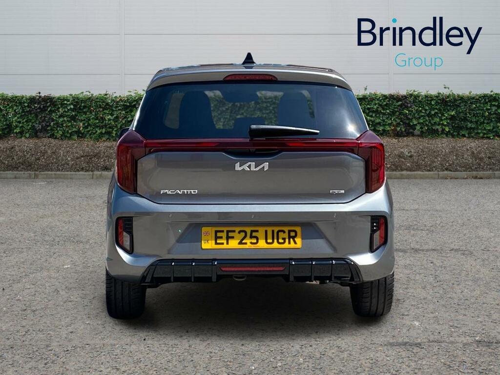 Kia Picanto 1.2 Gt-line S Hatchback Amt Euro 6 Ss EF25UGR Grey #6
