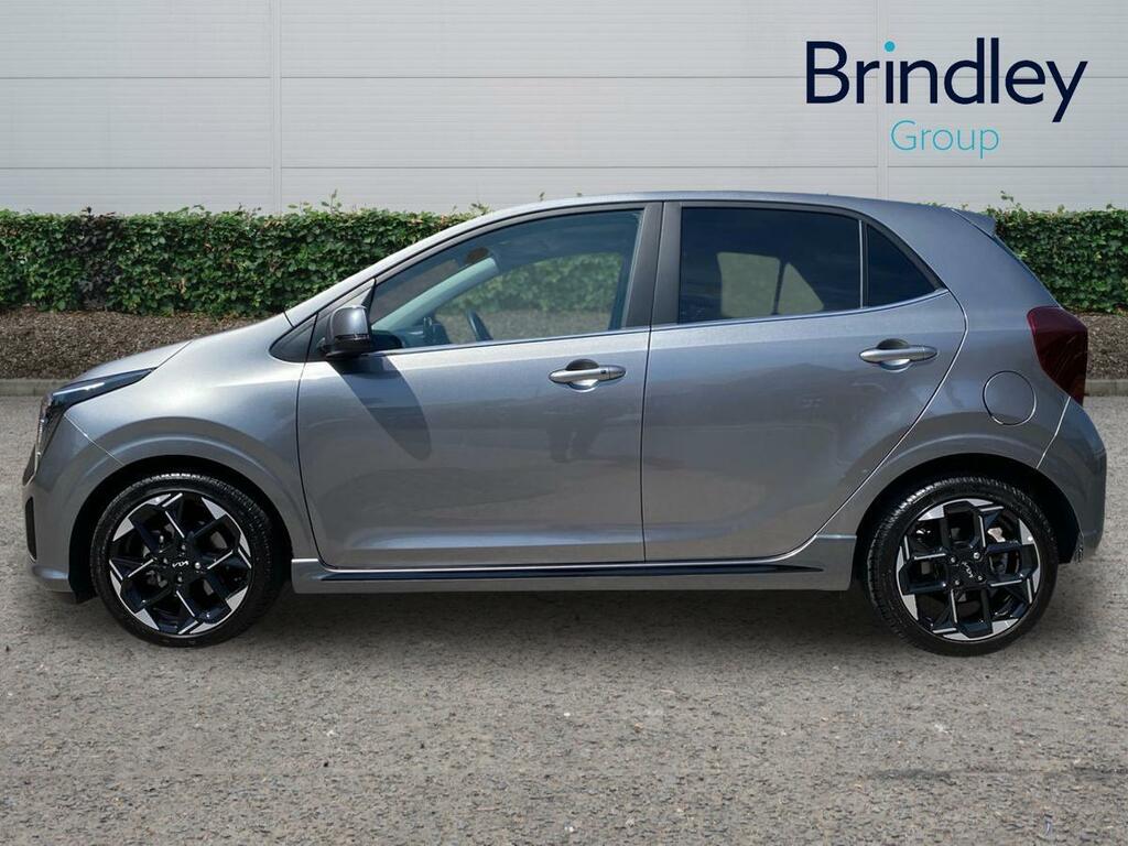 Kia Picanto 1.2 Gt-line S Hatchback Amt Euro 6 Ss EF25UGR Grey #5