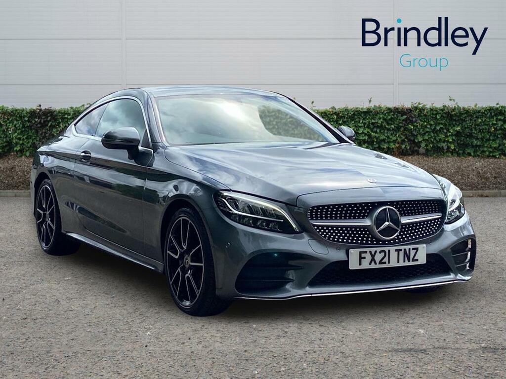 Mercedes-Benz C Class 1.5 C200 Mhev Amg Line Coupe G-tronic FX21TNZ Grey