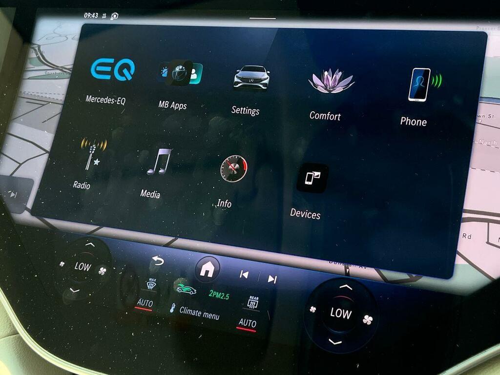 Mercedes-Benz EQS Eqs 450 Amg Line Blue #20