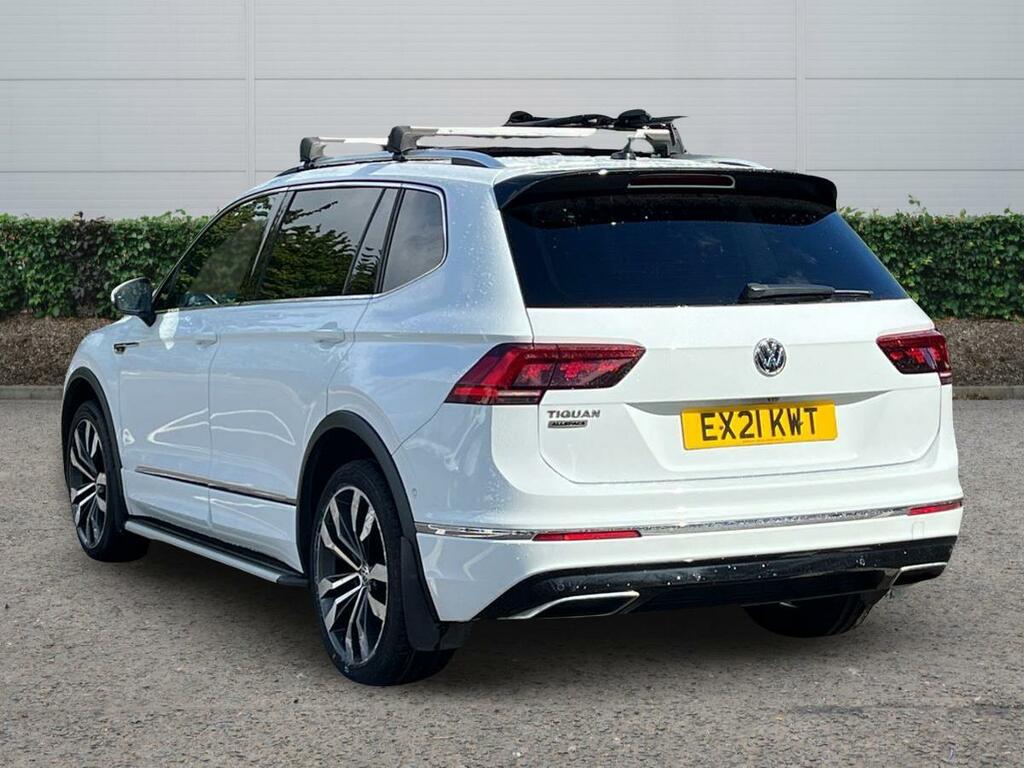 Volkswagen Tiguan Allspace 1.5 Tsi Evo R-line Tech Suv Dsg Euro 6 White #3
