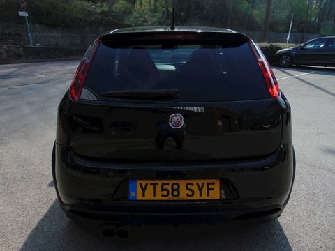Abarth Grande Punto Grande Punto Hatchback YT58SYF Black #6