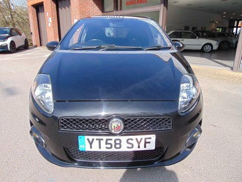 Abarth Grande Punto Grande Punto Hatchback YT58SYF Black #2
