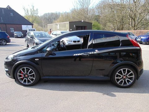 Abarth Grande Punto Grande Punto Hatchback YT58SYF Black #5