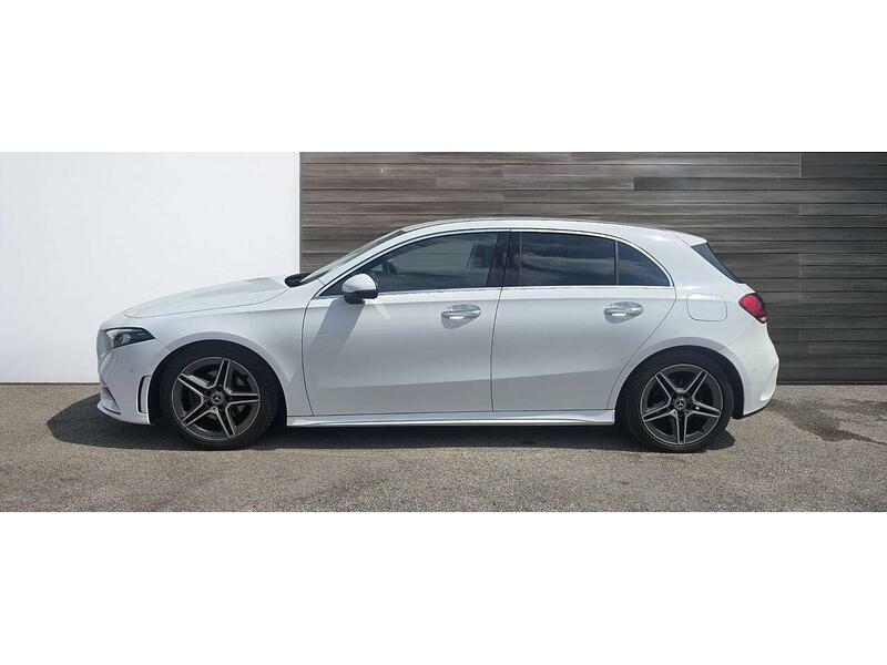 Mercedes-Benz A Class 1.3 A180 Amg Line Premium Hatchback M SP69ZKH White #4