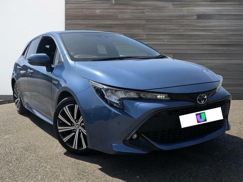 Toyota Corolla 1.8 Vvt-h Gpf Design Hatchback Hybrid C Blue