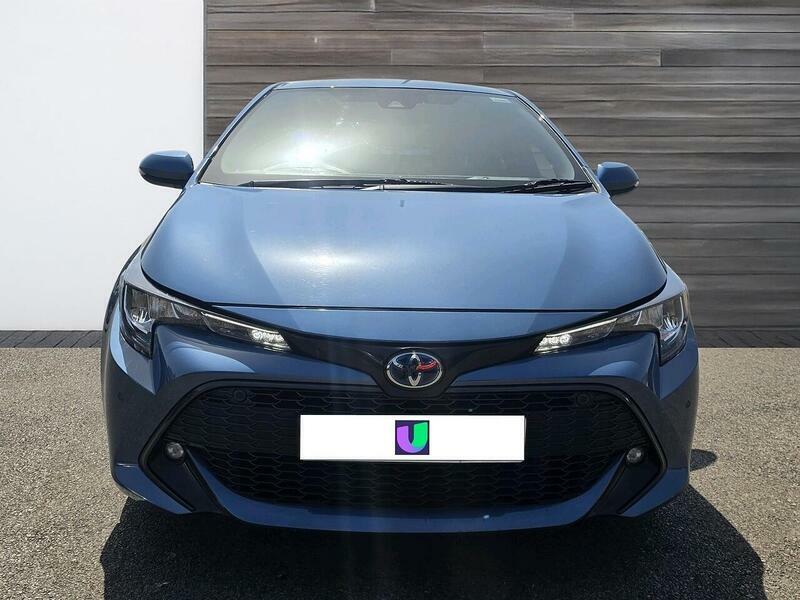 Toyota Corolla 1.8 Vvt-h Gpf Design Hatchback Hybrid C SC21LZU Blue #2