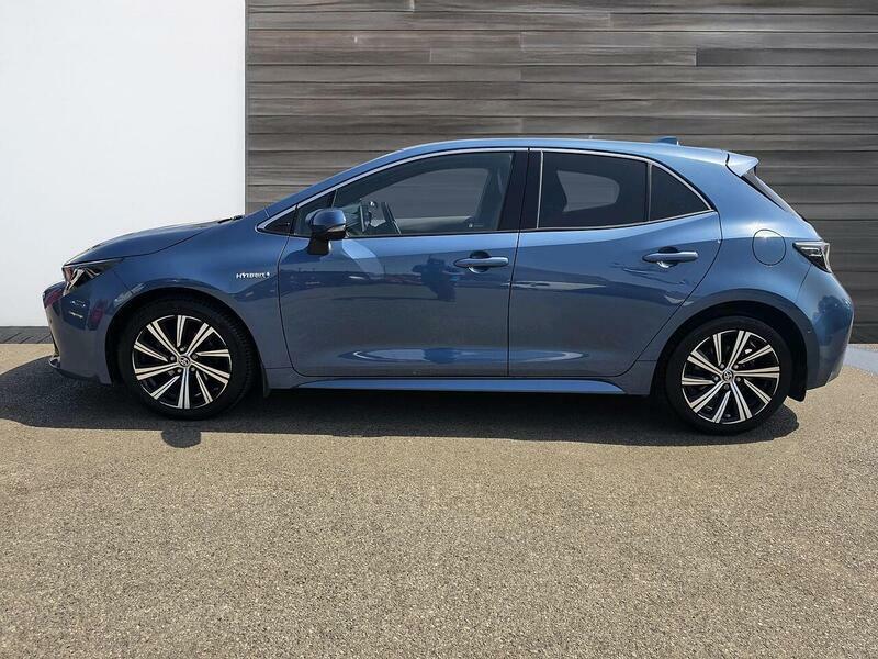 Toyota Corolla 1.8 Vvt-h Gpf Design Hatchback Hybrid C SC21LZU Blue #5