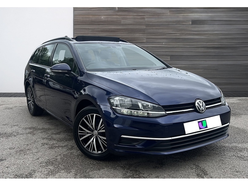 Volkswagen Golf 1.6 Tdi Se Nav Estate Dsg Euro 6 Ss Blue