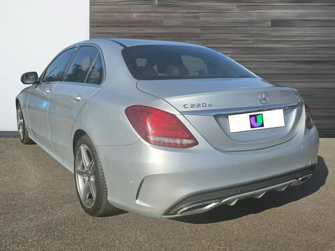 Mercedes-Benz C Class 2.1 C220d Amg WM18EHE Silver #4