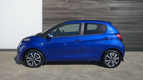 Citroen C1 1.0 Vti Shine KM71RFK Blue #4