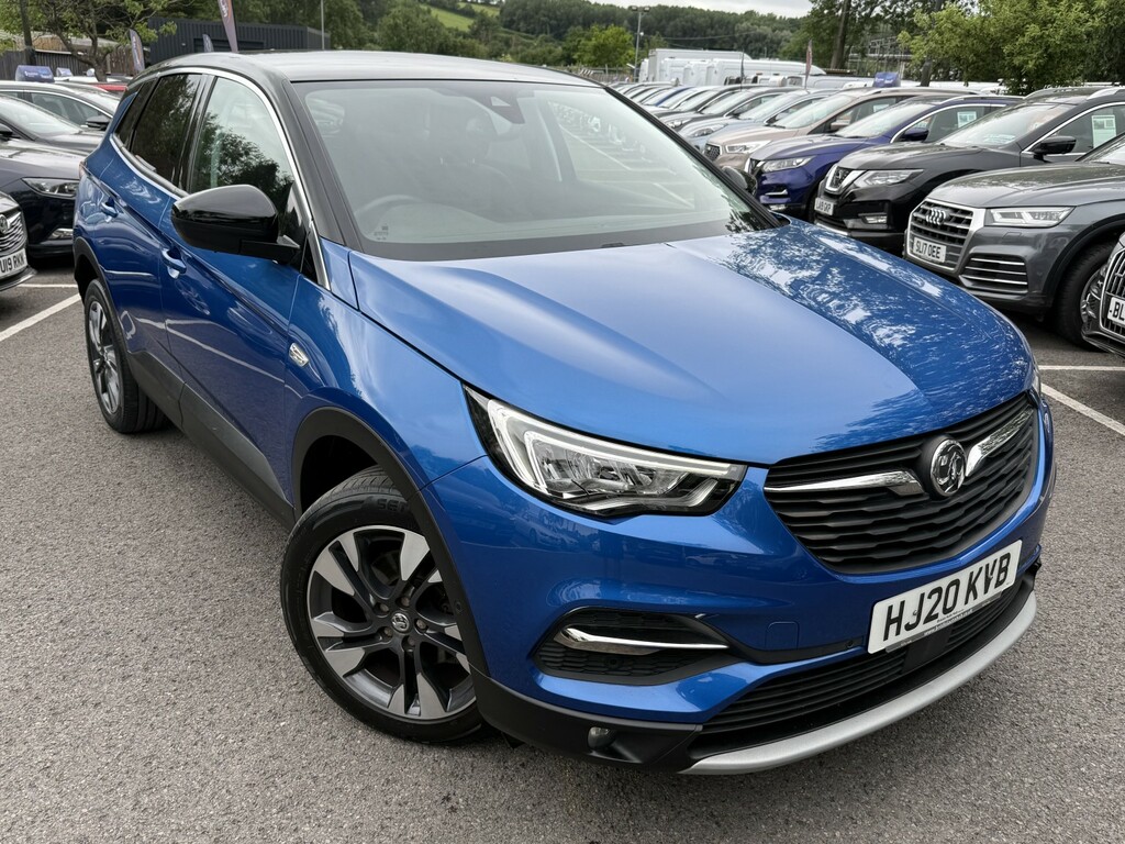 Vauxhall Grandland X 1.2 Turbo Sri Nav Ulez HJ20KVB Blue #3