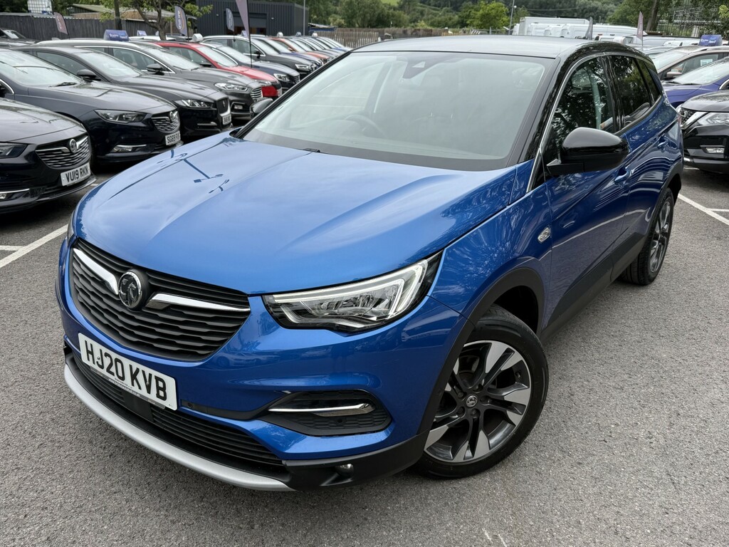 Vauxhall Grandland X 1.2 Turbo Sri Nav Ulez HJ20KVB Blue #4