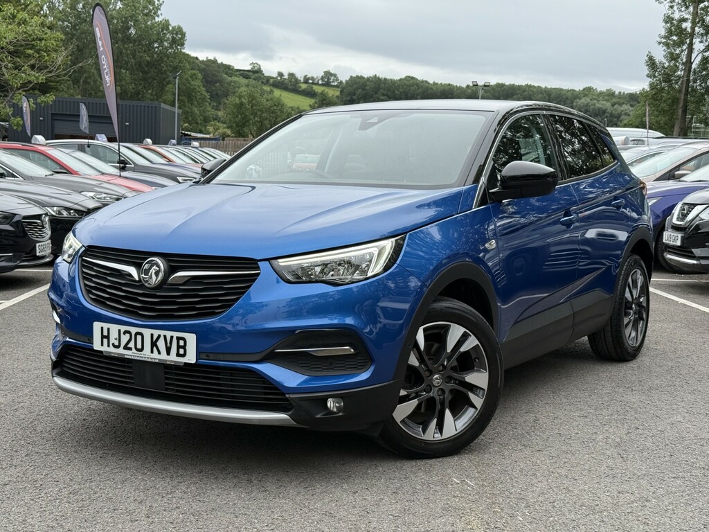 Vauxhall Grandland X 1.2 Turbo Sri Nav Ulez HJ20KVB Blue #2