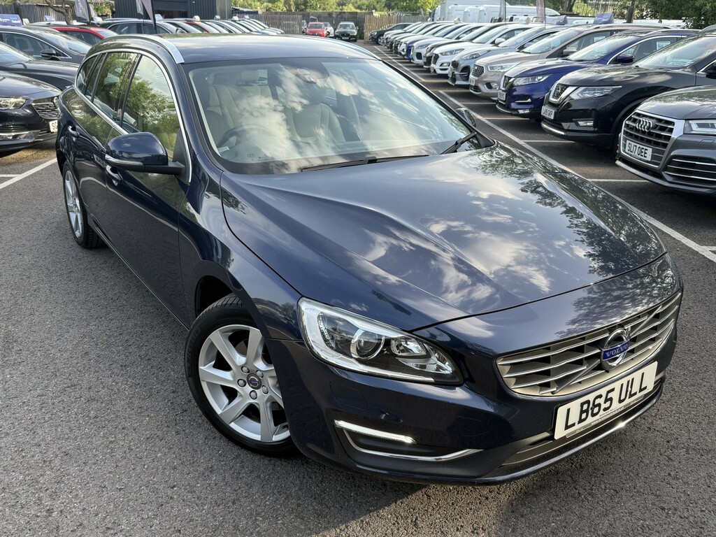 Volvo V60 1.6 Se Lux D2 115Hp Ulez Blue #3