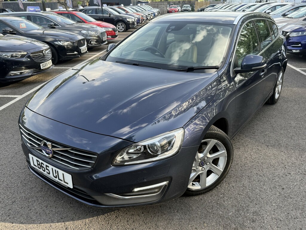 Volvo V60 1.6 Se Lux D2 115Hp Ulez Blue #4