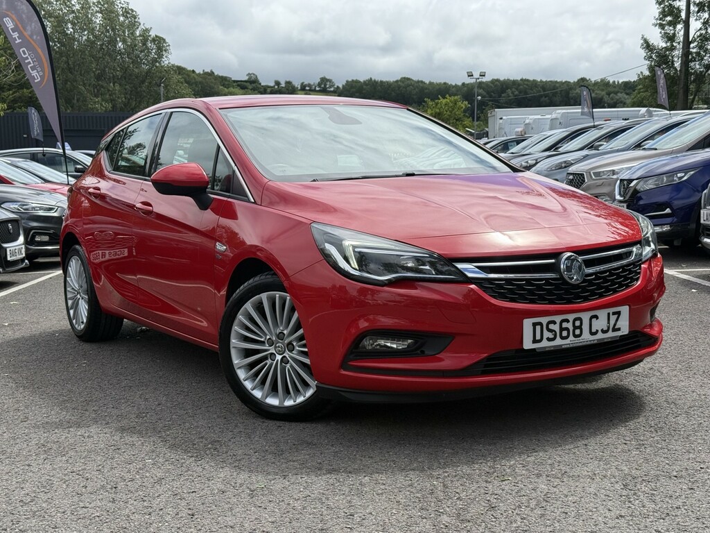 Vauxhall Astra 1.6 I Turbo Gpf Elite Nav Ulez Red