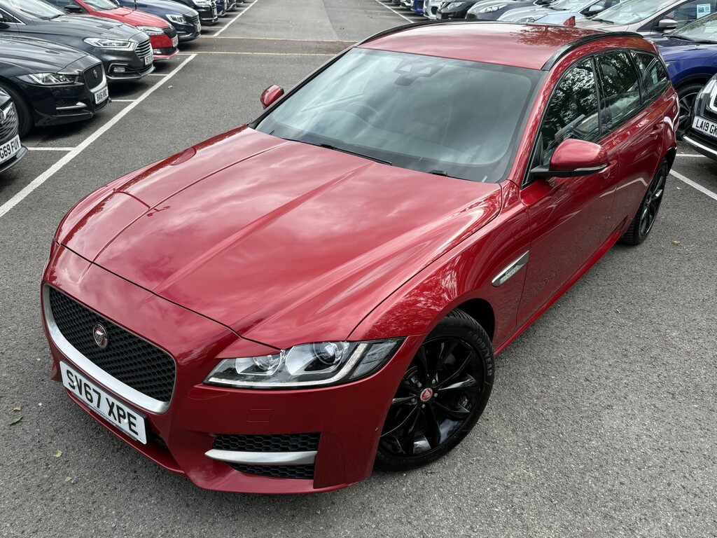 Jaguar XF 2.0 D R-sport Ulez SV67XPE Red #4