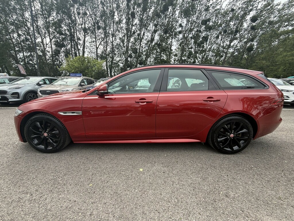 Jaguar XF 2.0 D R-sport Ulez SV67XPE Red #6