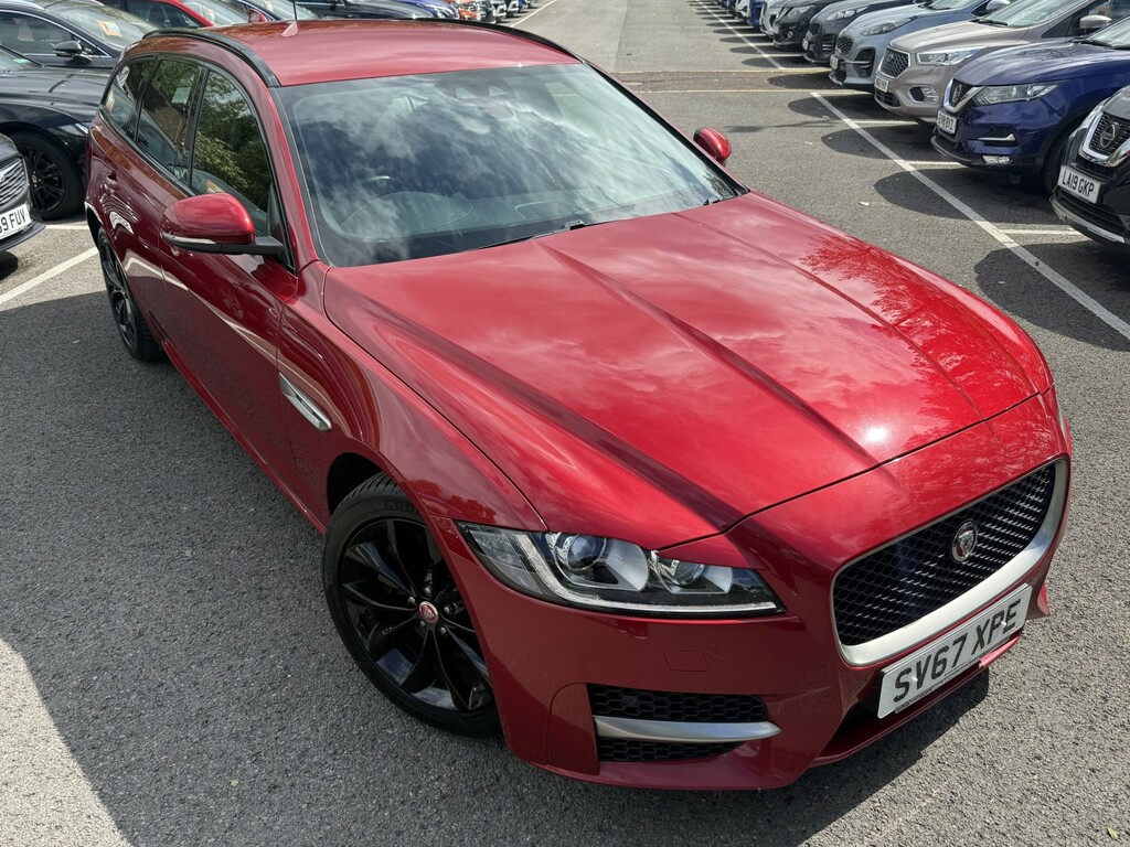 Jaguar XF 2.0 D R-sport Ulez SV67XPE Red #3
