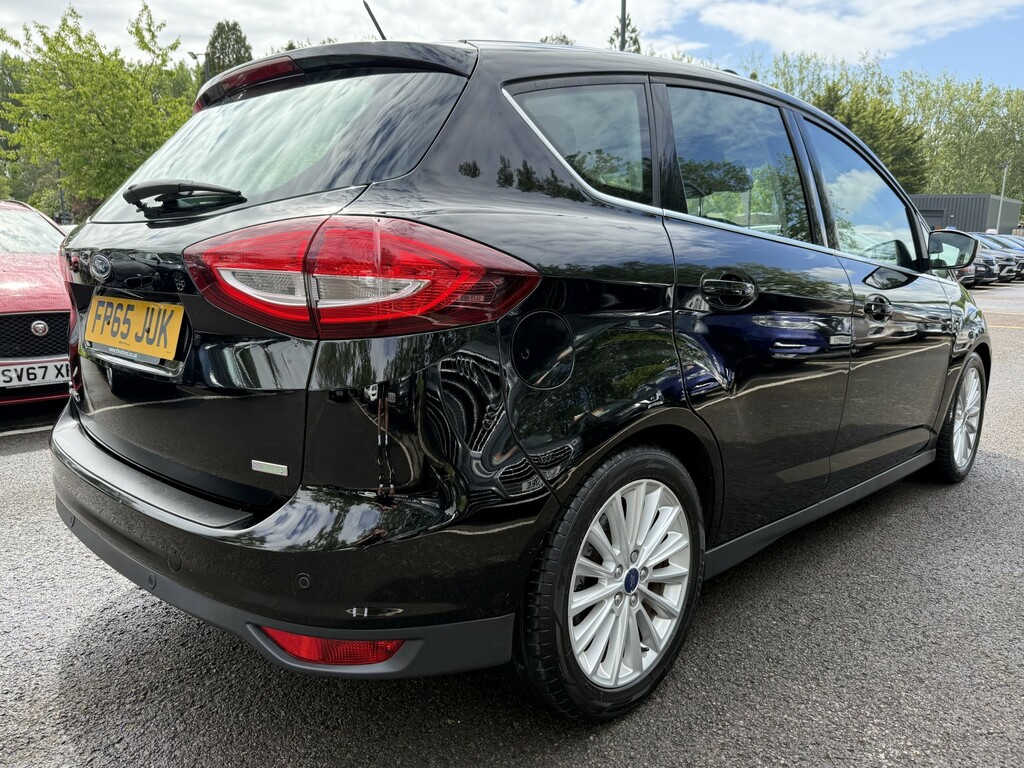 Ford C-Max 1.0 T Ecoboost Titanium Ulez FP65JUK Black #5