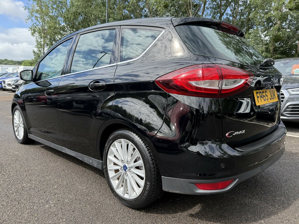 Ford C-Max 1.0 T Ecoboost Titanium Ulez FP65JUK Black #6