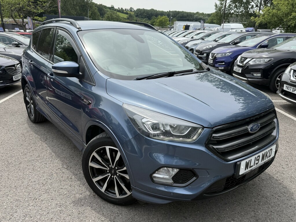 Ford Kuga 2.0 Tdci Ecoblue St-line Ulez WL19WKD Blue #3