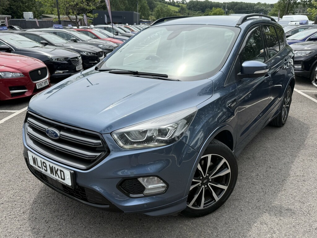 Ford Kuga 2.0 Tdci Ecoblue St-line Ulez WL19WKD Blue #4