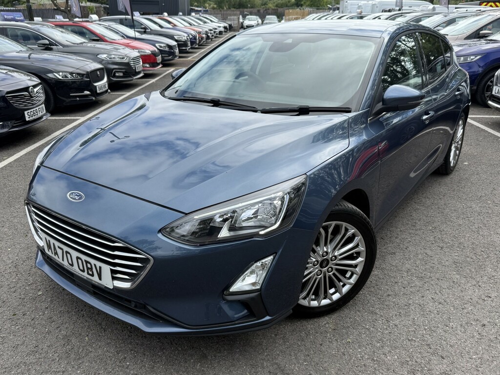 Ford Focus 1.0 T Ecoboost Titanium X Ulez MA70OBV Blue #4