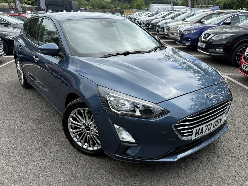 Ford Focus 1.0 T Ecoboost Titanium X Ulez MA70OBV Blue #3