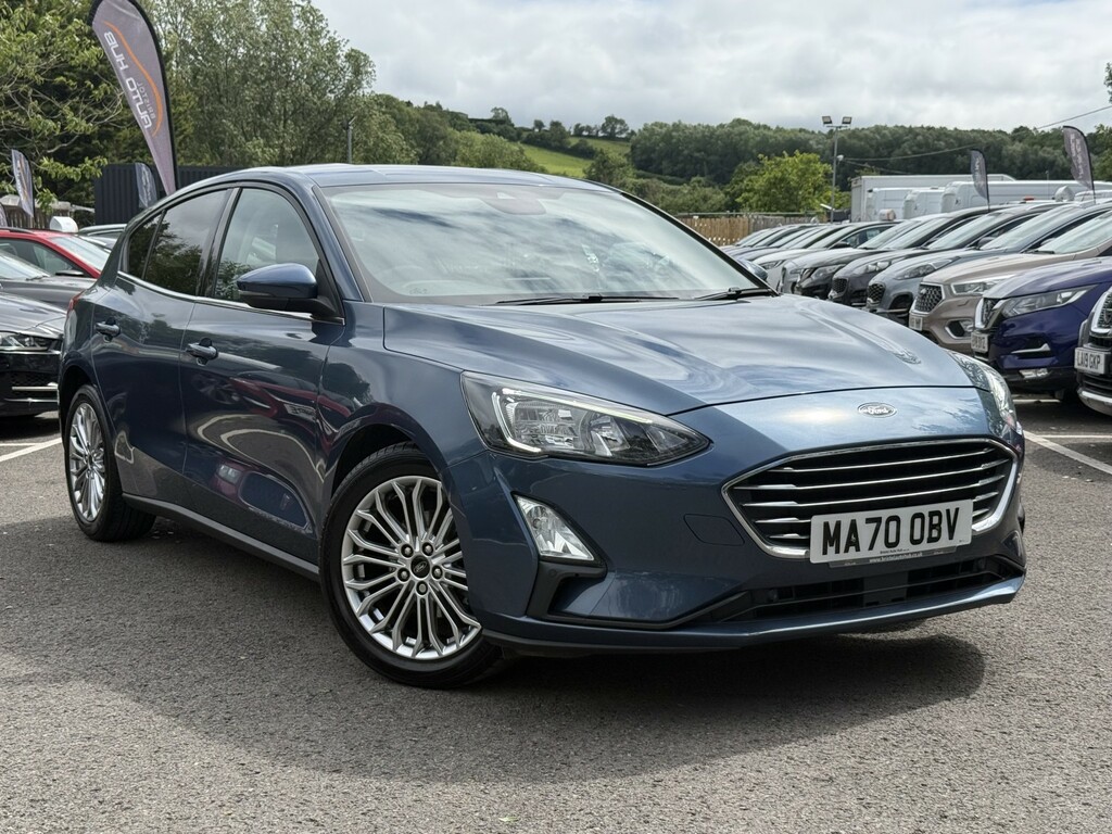 Ford Focus 1.0 T Ecoboost Titanium X Ulez Blue