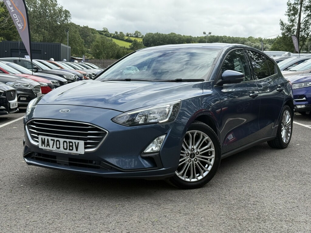 Ford Focus 1.0 T Ecoboost Titanium X Ulez MA70OBV Blue #2