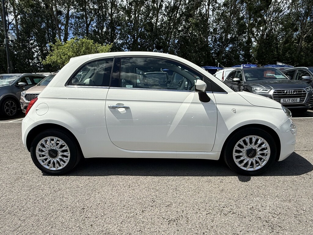 Fiat 500 1.2 1.2 69Hp Lounge Ulez WF69RFL White #5