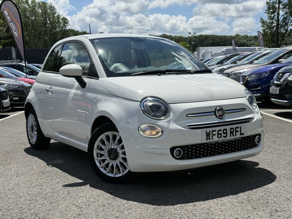 Fiat 500 1.2 1.2 69Hp Lounge Ulez White