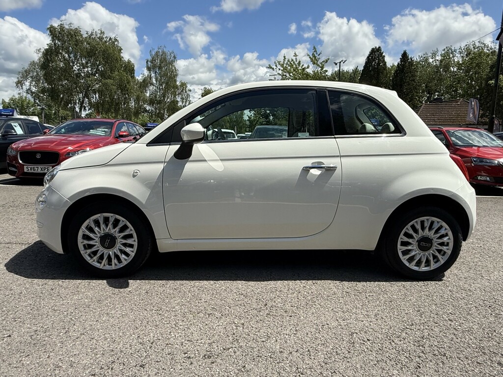 Fiat 500 1.2 1.2 69Hp Lounge Ulez WF69RFL White #6