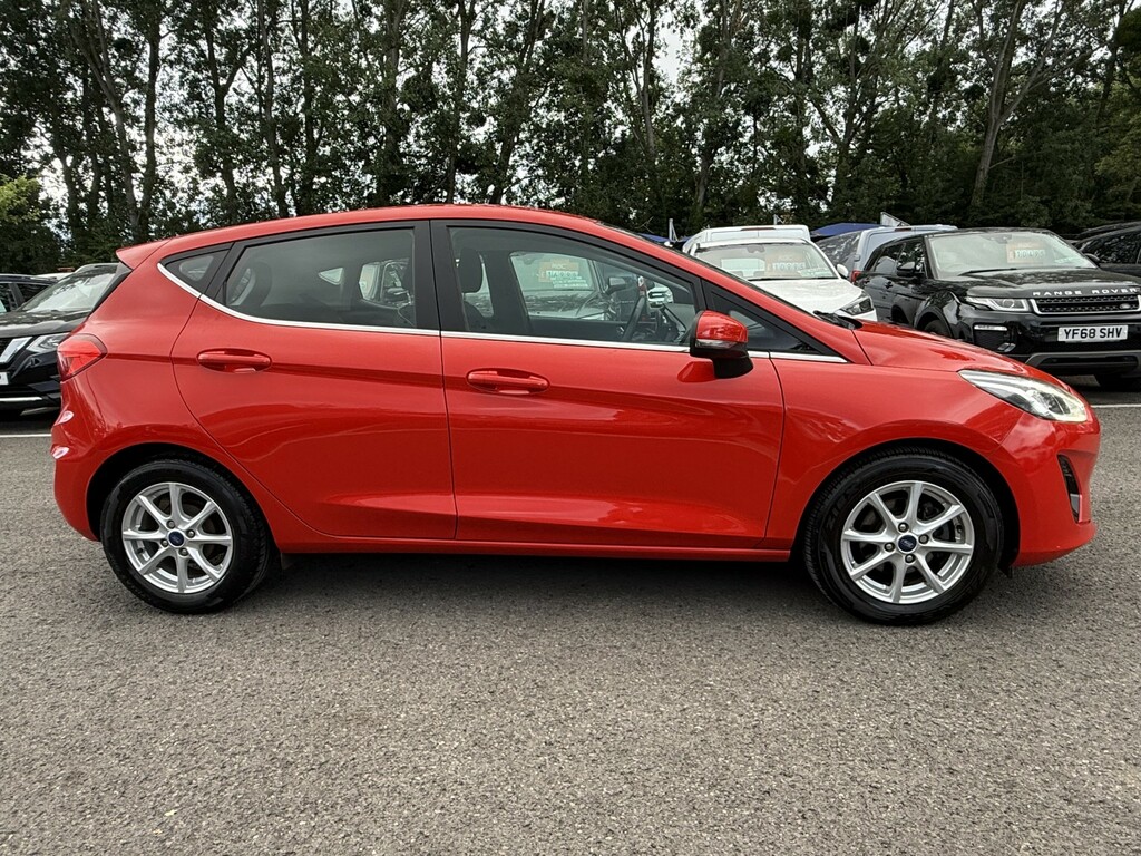 Ford Fiesta 1.0 T Ecoboost Zetec Ulez WF67XXB Red #5